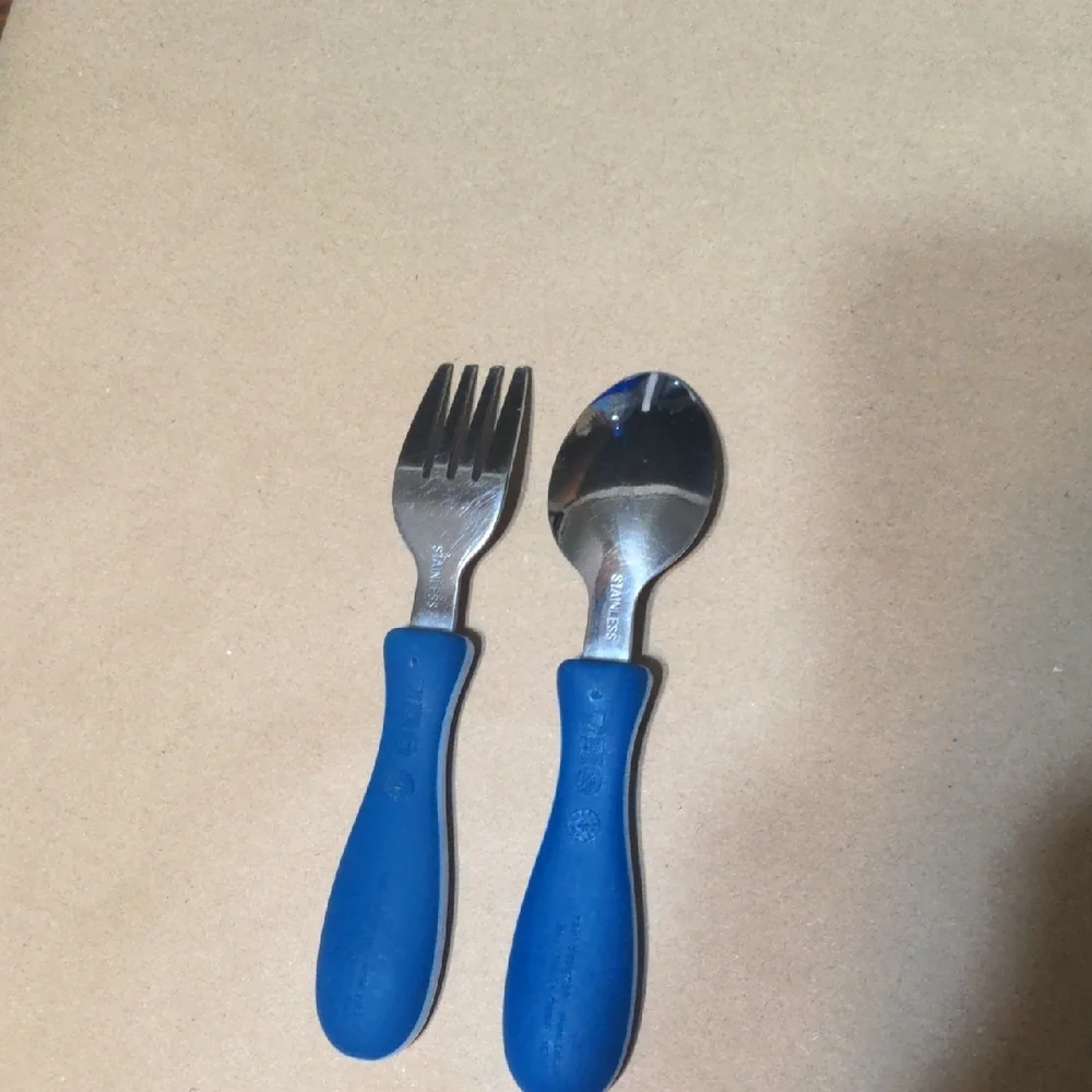 Kids Bluey Fork & Spoon Set